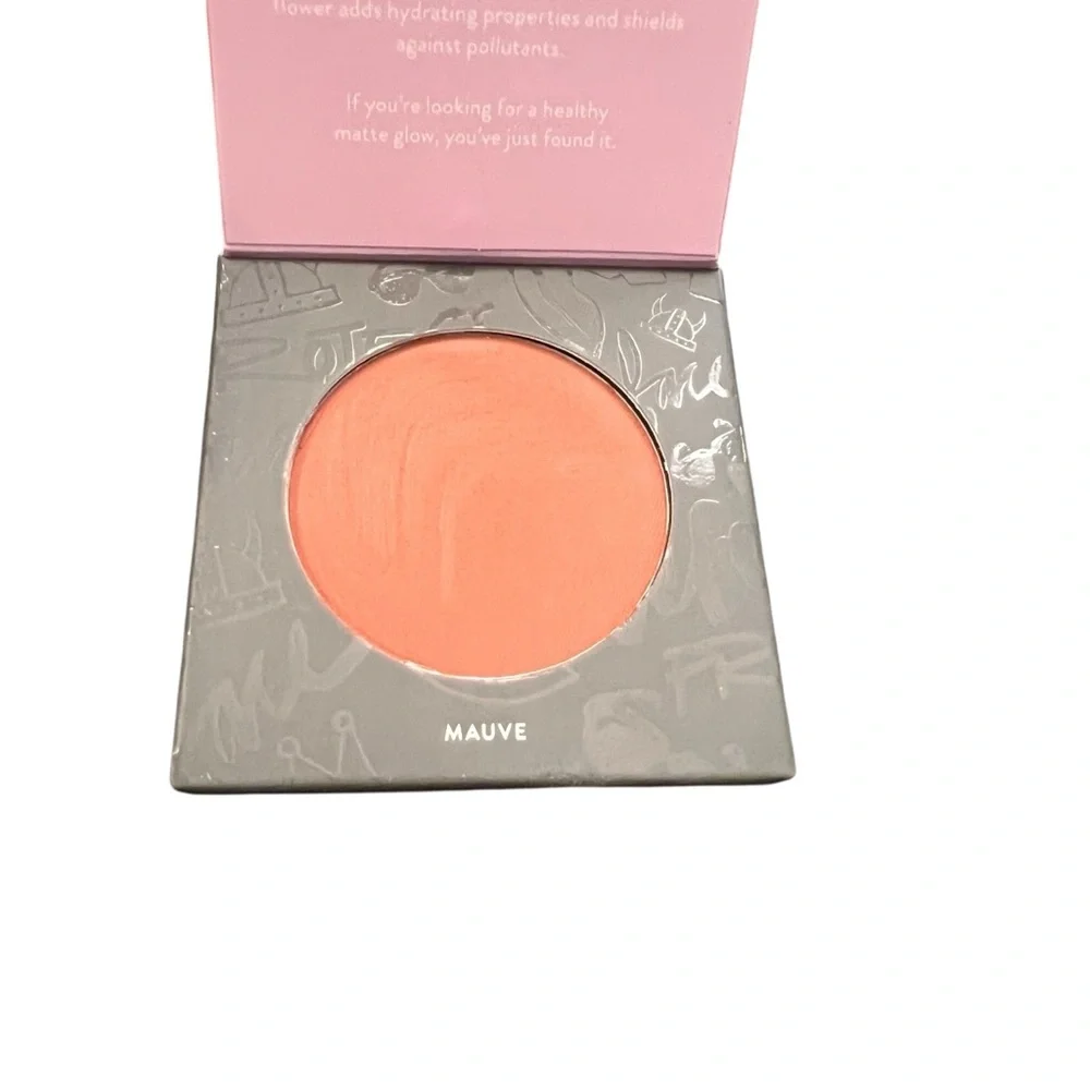 Teeez Cosmetics Suit Of Armor Don't Blush Me Mauve Red‎ Blusher NEW Beauty